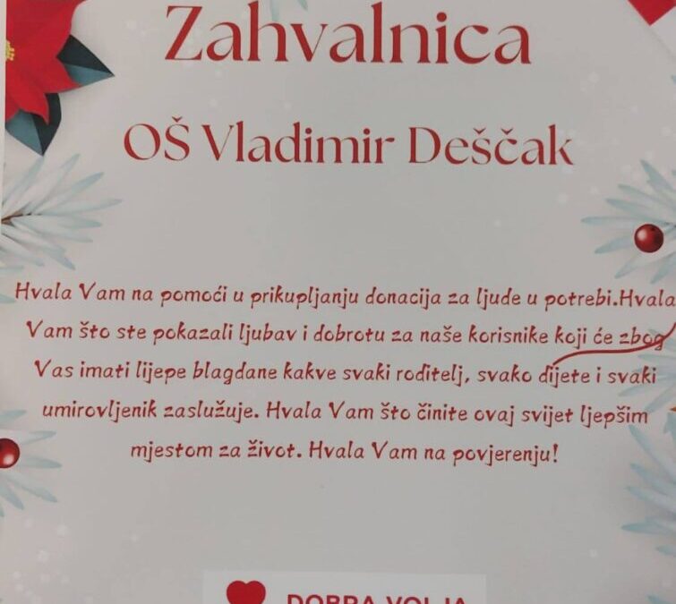 Suradnja s HU Dobra Volja