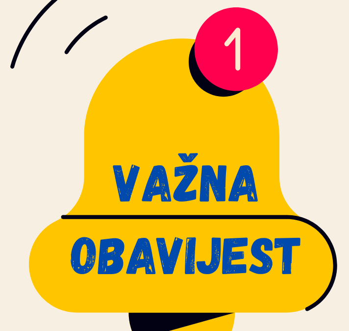 OBAVIJEST RODITELJIMA