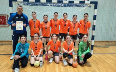 Gradsko natjecanje iz rukometa za djevojčice 5. i 6. razreda