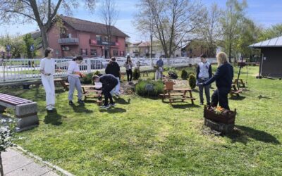 Radovi u školskom vrtu