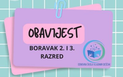 Potpisivanje ugovora za produženi boravak za učenike 2. i 3. razreda